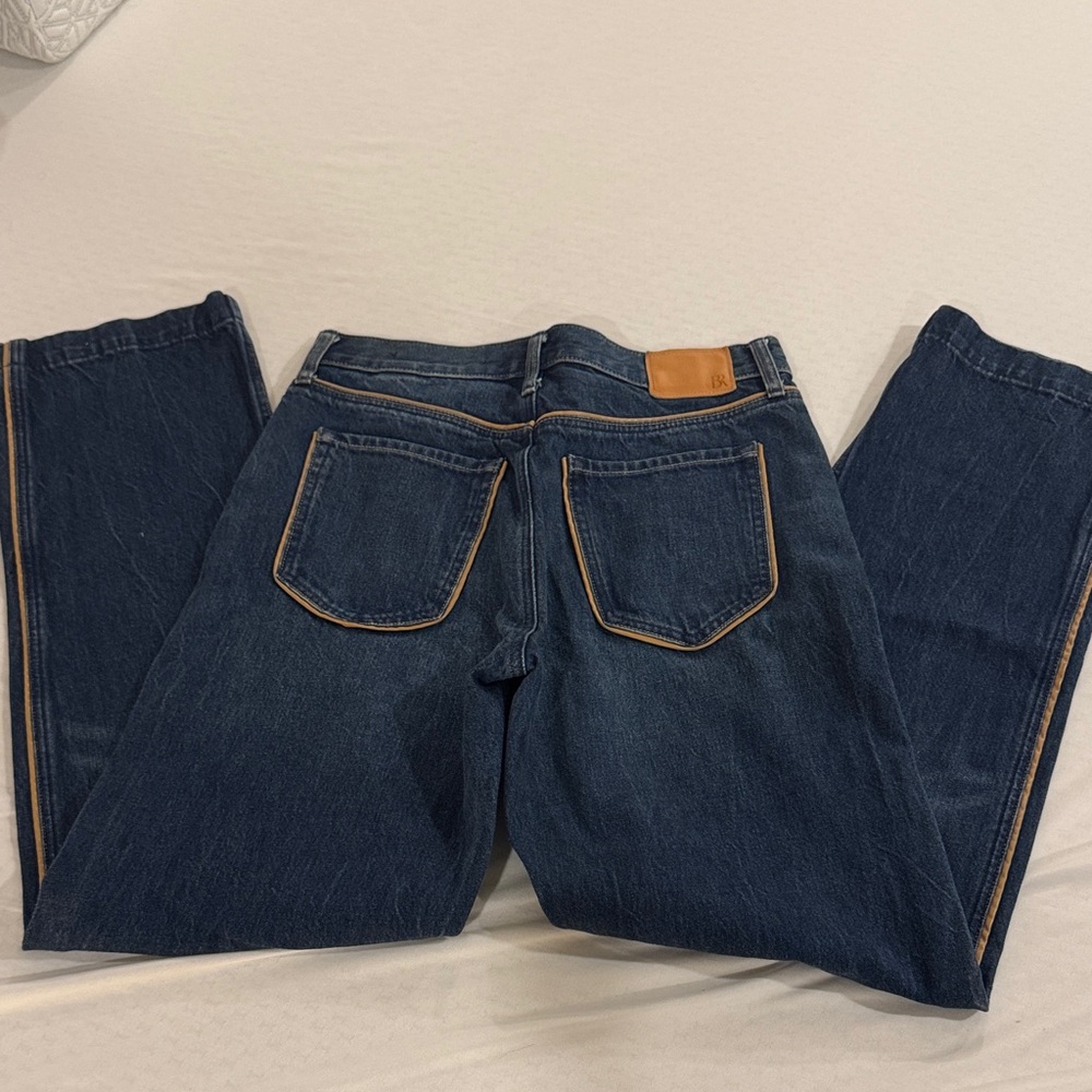 Banana Republic Dark Blue Straight Jeans